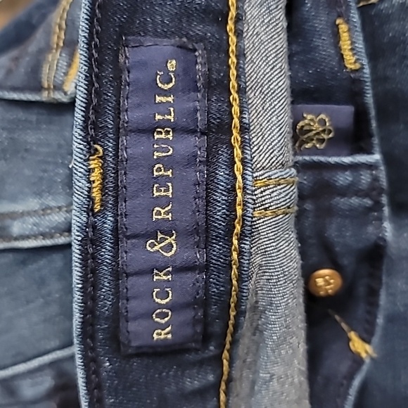 Rock & Republic Denim R Kasandra Bootcut Jeans - Sz 6M - Picture 4 of 7